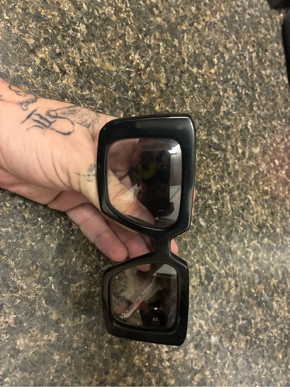 Oversized authentic Prada Sunglasses